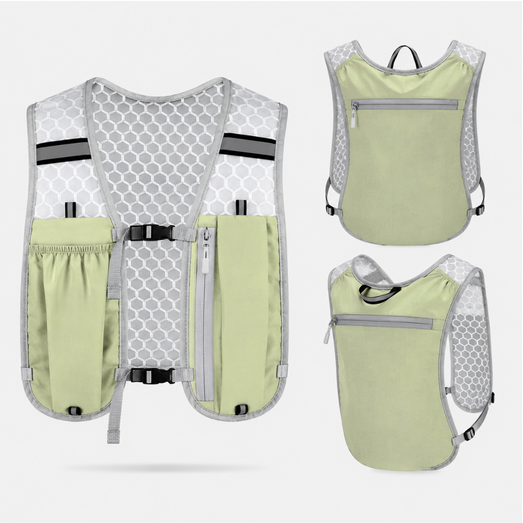 Running Hydration Vest 5L Lightweight Trail Pack with Multiple Pockets for Marathon Training
