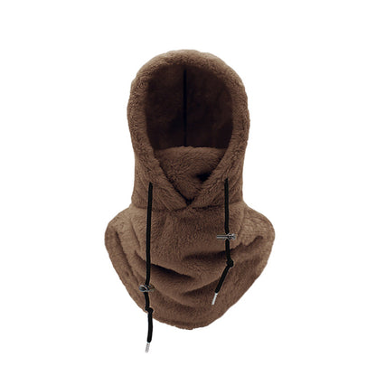 Fleece Balaclava Ski Mask Full Face Winter Hood Windproof Adjustable Neck Warmer for Skiing Snowboarding Hiking Motorcycling