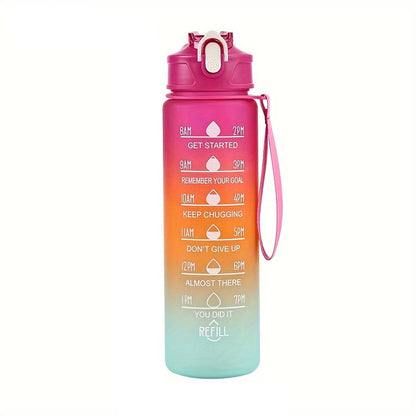 HYDRAGRAD – Gradient Water Bottle with Straw