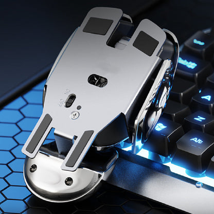 Cordless Quiet-Click Computer Mouse with Programmable Buttons for Work & Gaming | Desktop Laptop PC Accessory