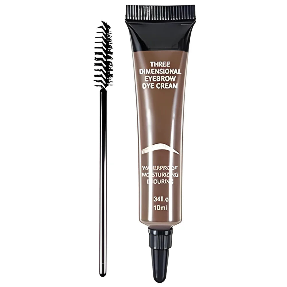 Eyebrow Cream Liner Tinted Natural Finish Brush Included
