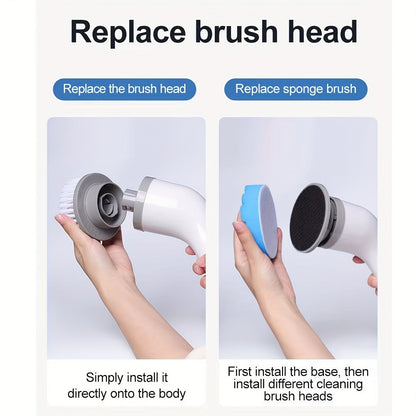 SparkClean - 9-in-1 Electric Cleaning Brush Toolkit for Home & Auto