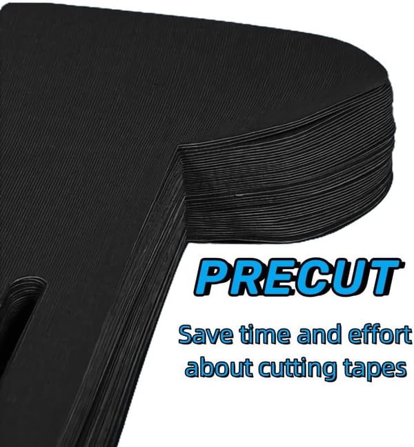 Pre-Cut Kinesiology Tape for Knee Support – 150% Stretch Cotton Athletic Tape for Pain Relief & Stability During Sports & Daily Activity
