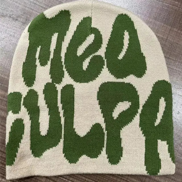 Knit Beanie Hat Warm Winter Cap Unisex Soft Stretch Skullcap Cold Weather Headwear Y2K Retro Cozy Slouchy Style Daily Casual