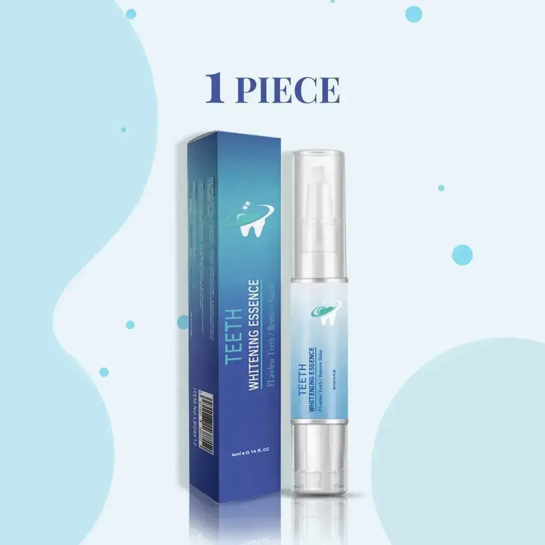 Whitening Pen for Teeth Stain Removal with Precision Brush Applicator for Home Use Enamel Safe Gentle Formula No Sensitivity Travel Size