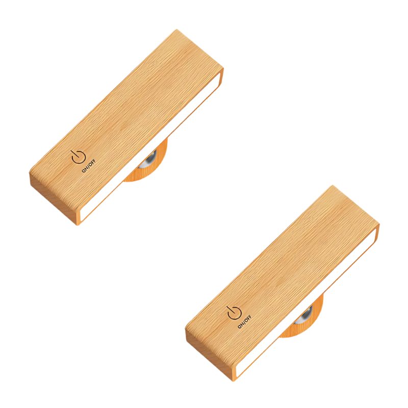 Rechargeable Cordless LED Wall Sconce with Touch Control & Timer for Bedroom, Living Room, Hallway