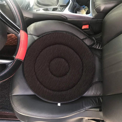Swivel Seat Cushion with 360° Rotation for Easy Mobility and Back Support