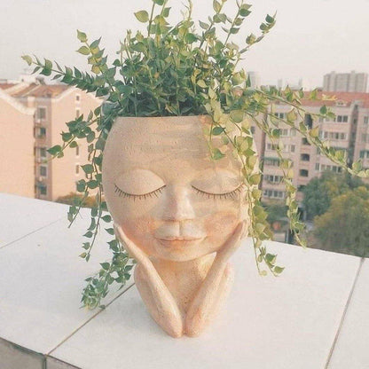 Rosy Cheeky Face Planter