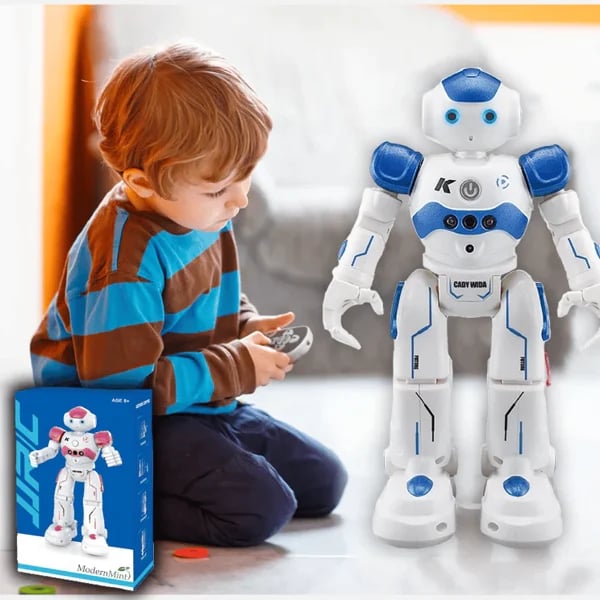 Interactive Gesture-Controlled Dancing Robot Toy for Kids Ages 8+ with Remote, Music & Rechargeable Battery