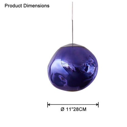 Acrylic Drip Pendant Light 6-15 Inch E27 Socket Warm Glow Adjustable Ceiling Fixture Kitchen Island Dining Table Bedroom Bar Restaurant