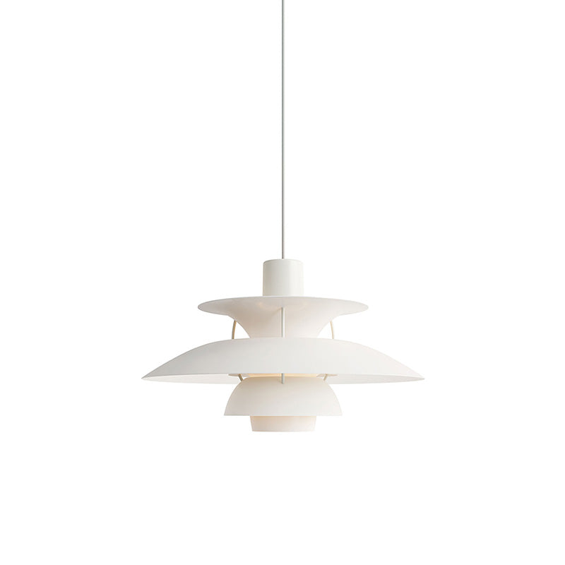 Tiered Metal Shade Hanging Light E27 Socket for Dining Room Kitchen Island Modern Scandinavian Drop Ceiling Fixture