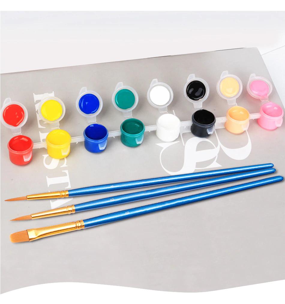 Numbered Canvas Painting Kit for Adults & Kids – Holiday Art Set with Brushes & Paints for Home Decor