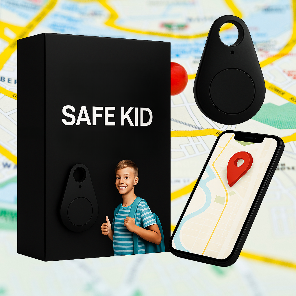 Real-Time GPS Locator for Kids – Waterproof Tracker with SOS Feature