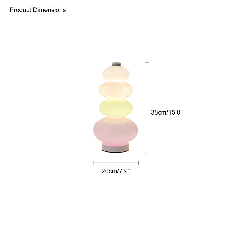 Translucent Acrylic Tower Light 63 Inches Tall Modern Statement Piece for Bedrooms Lounges Hallways Offices