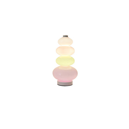 Translucent Acrylic Tower Light 63 Inches Tall Modern Statement Piece for Bedrooms Lounges Hallways Offices