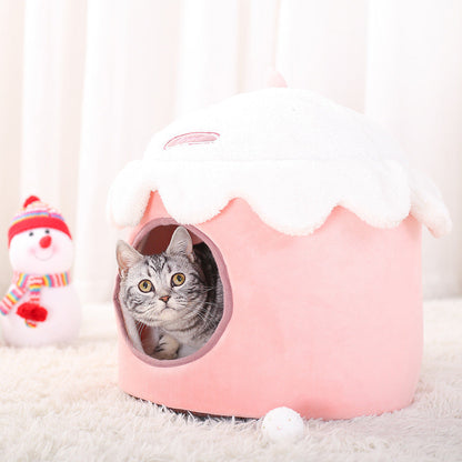 Cozy Cat Litter Mat | Stylish Cloth Design with Easy Cleaning | Comfortable Nest for Your Feline Friend