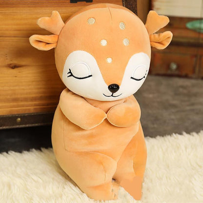 Soft Plush Deer Toy for Kids & Nursery Decor – 20 Inch Cuddly Woodland Animal Stuffed Figure, Gentle Expression Fawn for Toddlers & Baby