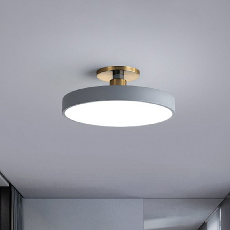 LED Ceiling Light Modern Acrylic Flush Mount for Kids Bedroom Nursery Playroom Round Minimalist Design 12 16 20 24 Inch Diameter Options