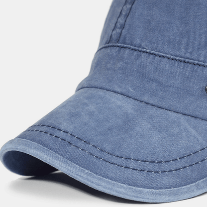 Men's Cotton Cadet Cap – Adjustable Tactical Military Field Hat with Ventilation for Everyday Outdoor Wear