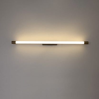 Linear LED Aluminum Light Bar 16-59 in Hardwired Fixture Dimmable 8W-36W Black Gold for Bedroom Living Room Hallway Mirror Bathroom Accent W