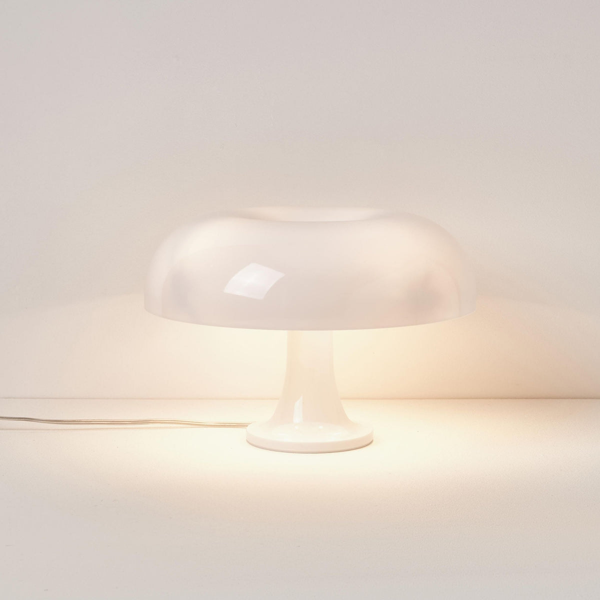 Retro Mushroom Table Lamp with Dimmable LED Warm Light for Bedroom & Living Room Ambiance