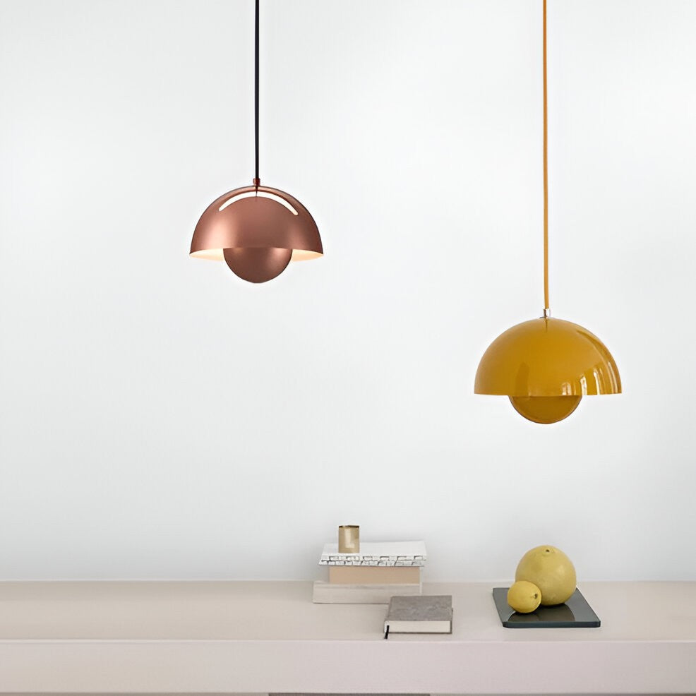 Round Modern Glass Pendant Ceiling Light