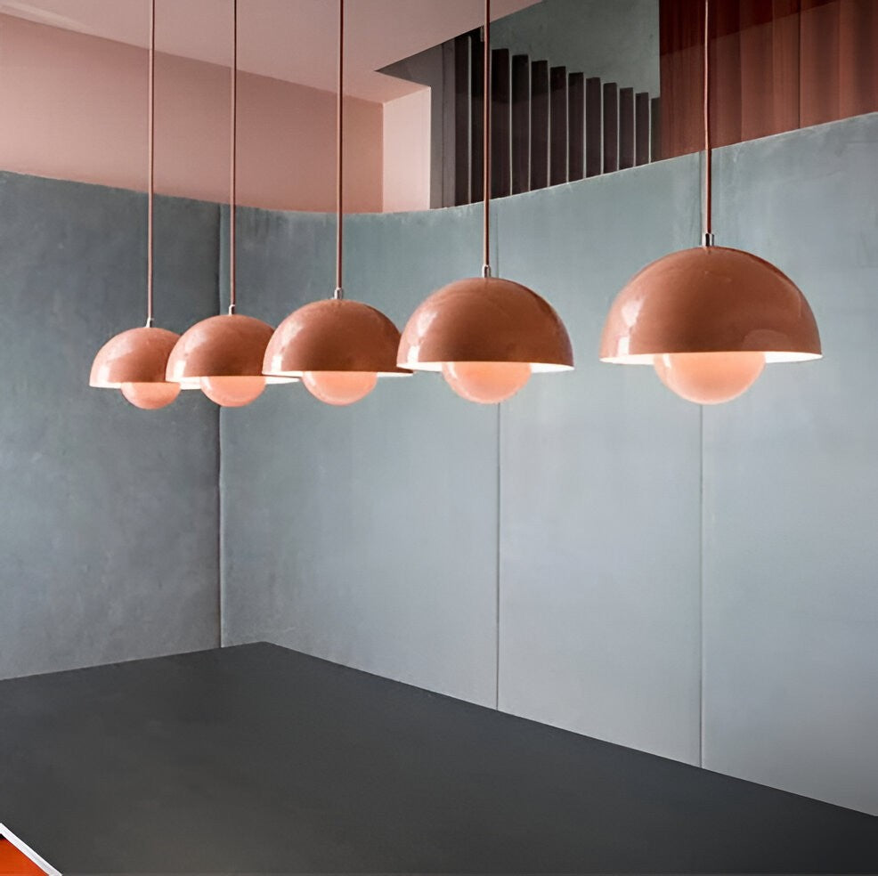 Round Modern Glass Pendant Ceiling Light