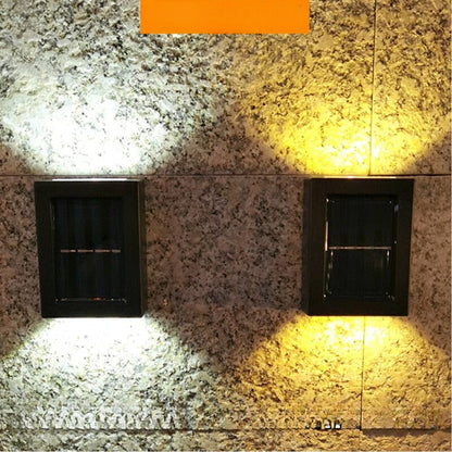 Solar LED Step Lights for Outdoor Stairs, Deck Railing & Fence Posts – Waterproof Auto-On Dusk-to-Dawn Path Lighting for Patio, Yard &