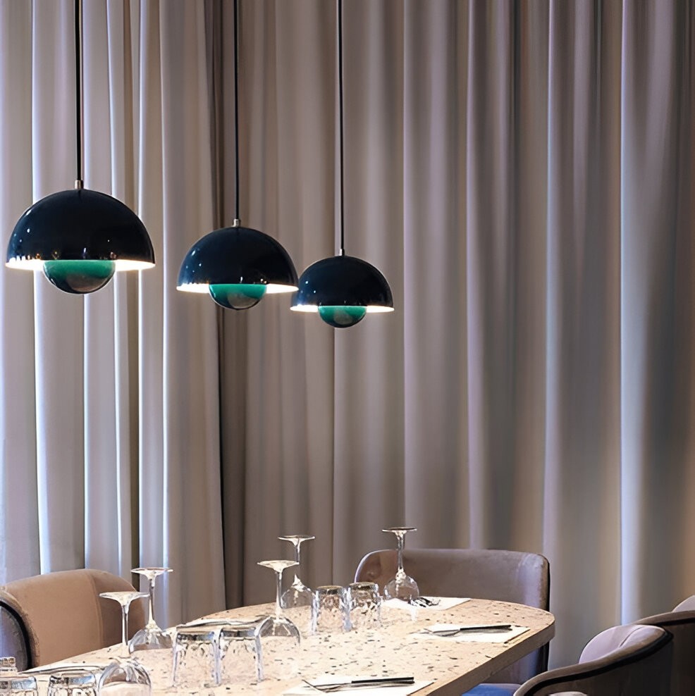 Round Modern Glass Pendant Ceiling Light