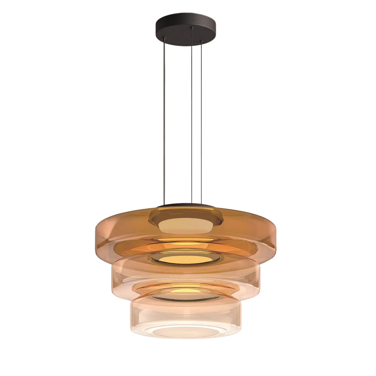 Handcrafted Glass Globe Ceiling Light 18 Inch Green for Dining Room Kitchen Island Modern Minimalist Adjustable Pendant Fixture E27 Socket