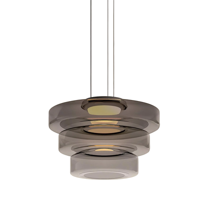 Handcrafted Glass Globe Ceiling Light 18 Inch Green for Dining Room Kitchen Island Modern Minimalist Adjustable Pendant Fixture E27 Socket