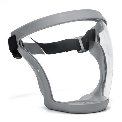 Clear Vision Safety Face Shield Anti-Fog Full Face Protection Visor for Woodworking DIY Construction Workshop Tasks Reusable Guard
