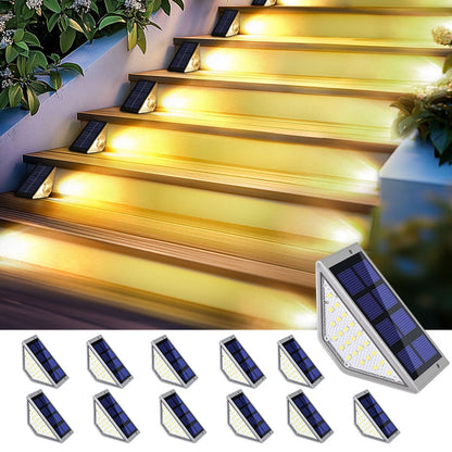 STEPORA - SolarRise LED Outdoor Step Lights