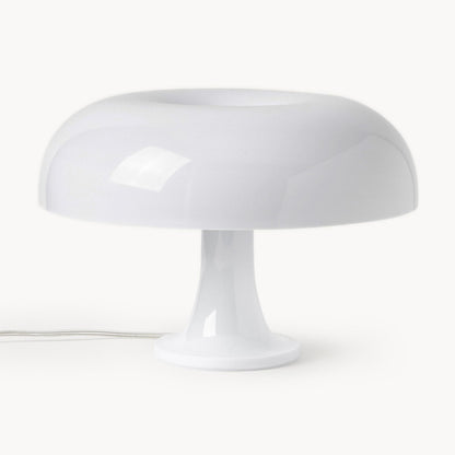 Retro Mushroom Table Lamp with Dimmable LED Warm Light for Bedroom & Living Room Ambiance