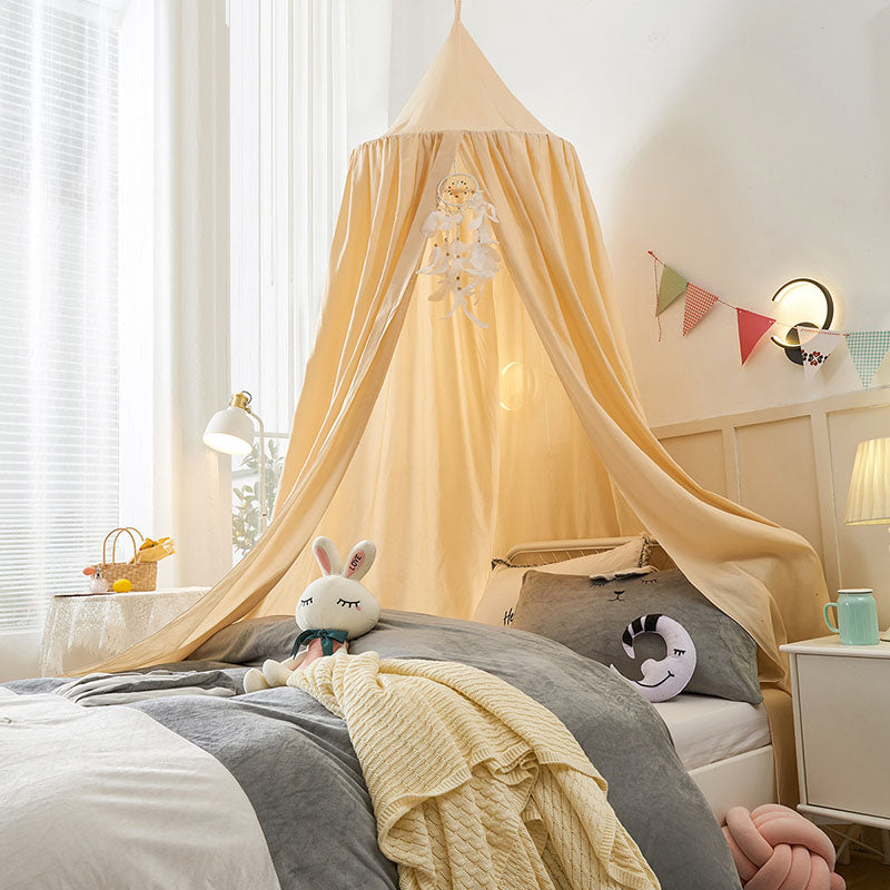 Whimsical Canopy | Kids' Bedroom Decor with Soft Fabric & Easy Setup | Cozy Retreat for Imaginative Play