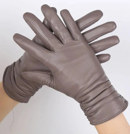 Gloves Sheepskin Leather Wool Lined