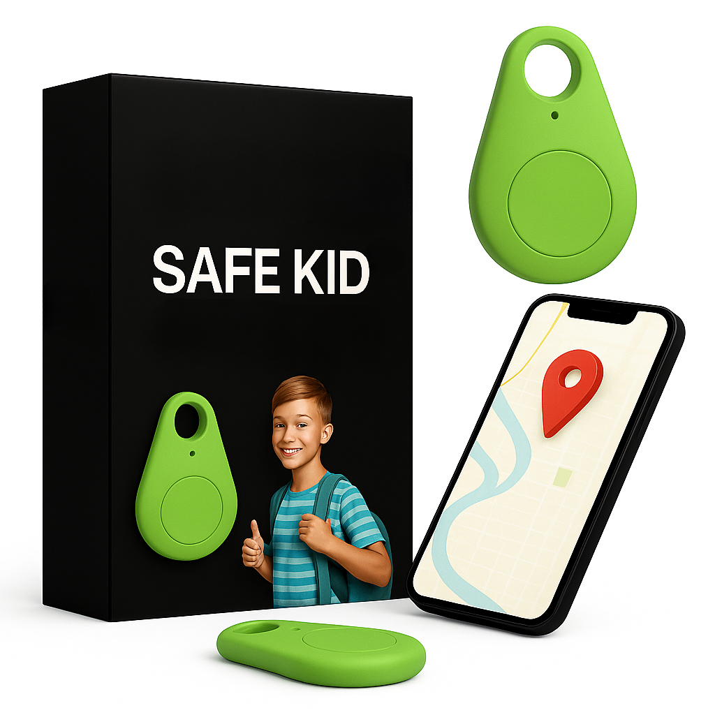 Real-Time GPS Locator for Kids – Waterproof Tracker with SOS Feature