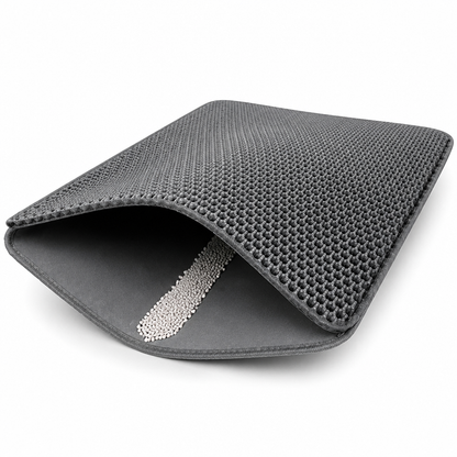 Dual-Layer Waterproof & Non-Slip Cat Litter Mat