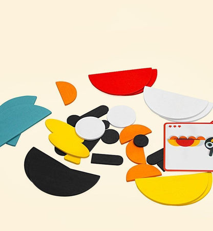 Chunky Animal Shape Sorter Puzzle for Toddlers – 3D Wooden Learning Toy for Early Development, Fine Motor Skills & Hand-Eye Coordination