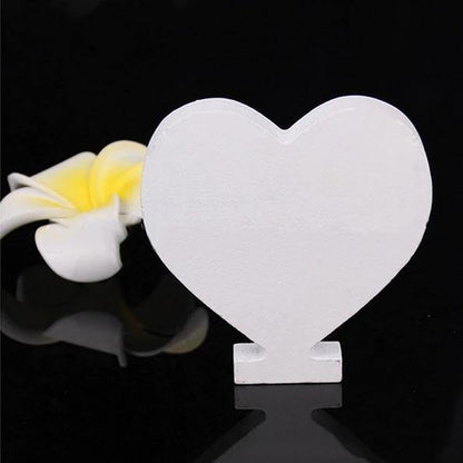 White Standing Mountable Wood Letter