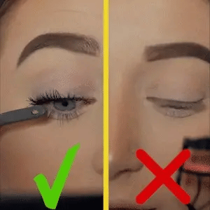 Heated Eyelash Curler Battery-Operated Anti-Damage Sensor