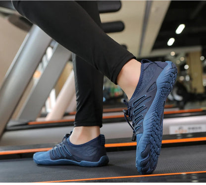 Lightweight Minimalist Barefoot Sneakers for Men & Women – Wide Toe Box Athletic Shoes for Walking, Travel & Everyday Comfort