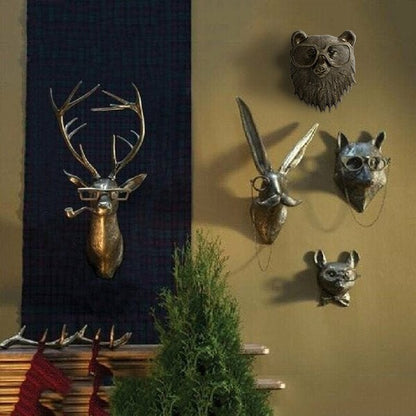 Wildlife 3D Animal Head Wall Decor for Home