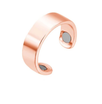 Adjustable Magnetic Wellness Ring for Daily Comfort & Balance – Metal Therapy Band for Fingers, Flexible Fit, Everyday Wear, Holistic