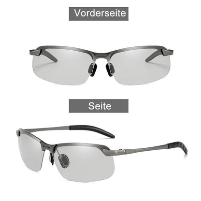 Adaptive Photochromic Polarized Sunglasses for Driving & Outdoor Sports – UV400 Protection