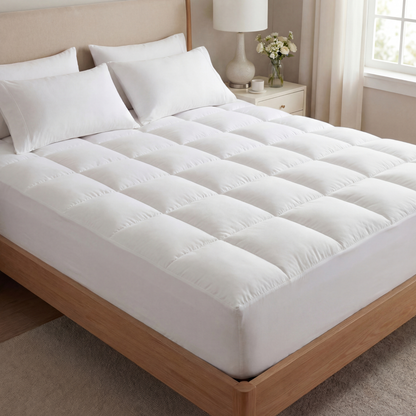 Comfort Sleep | Cooling Mattress Topper with 1000GSM Softness | Breathable Design for Enhanced Sleep Quality