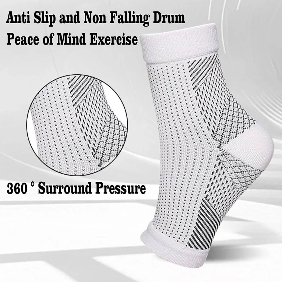 Elastic Ankle Support Wrap for Pain Relief & Recovery – Breathable Compression Brace for Running & Daily Comfort