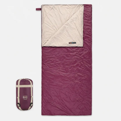 Lightweight Camping Sleep Sack with Compression Carry Bag for Backpacking & Hiking Trips