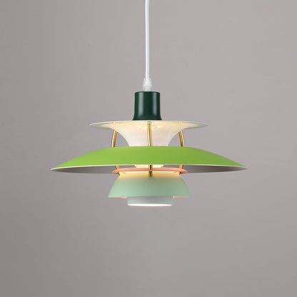 Adjustable Cord Pendant Light with Metal Shade – Modern Drop Ceiling Fixture for Kitchen & Dining Room