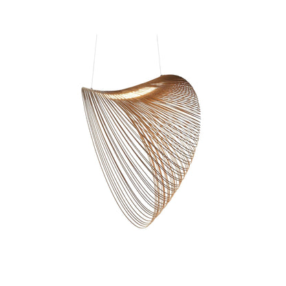 Sculptural Wood Ceiling Light Fixture LED 8W Adjustable 79-Inch Cord Natural Finish for Kitchen Island Dining Room Bar Hanging Lamp Modern O